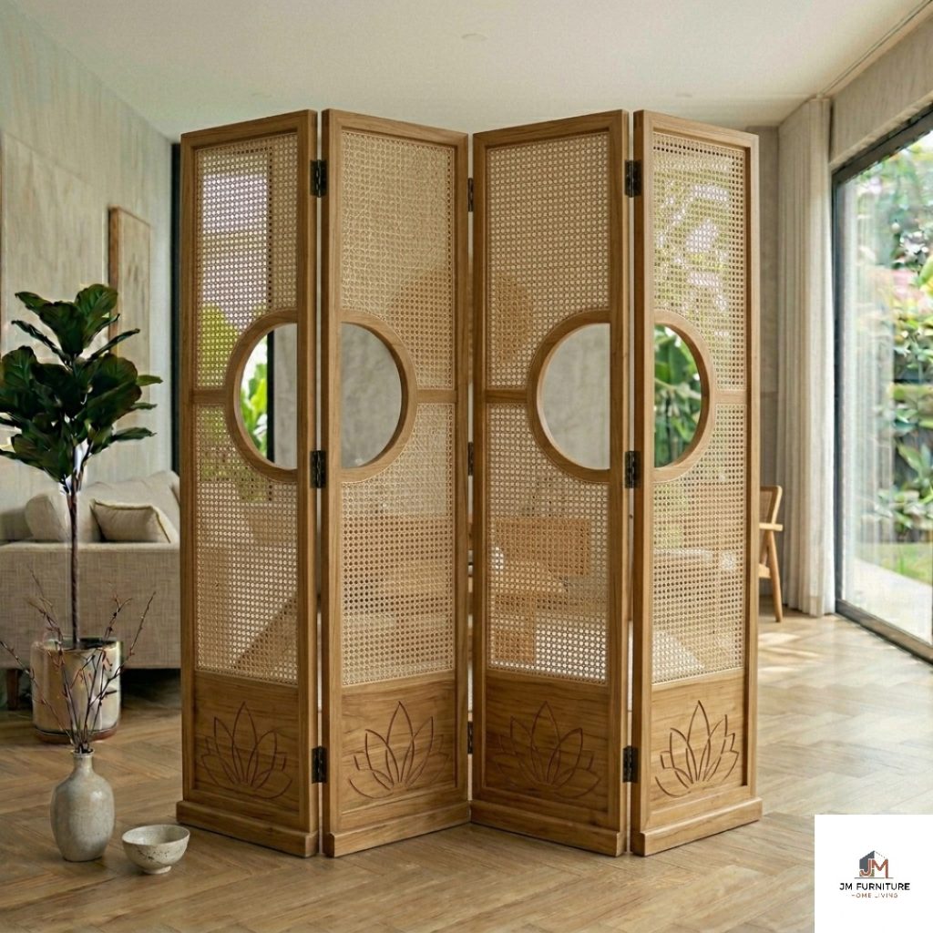 lotus lattice room divider