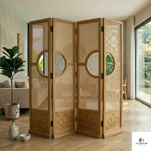 lotus lattice room divider