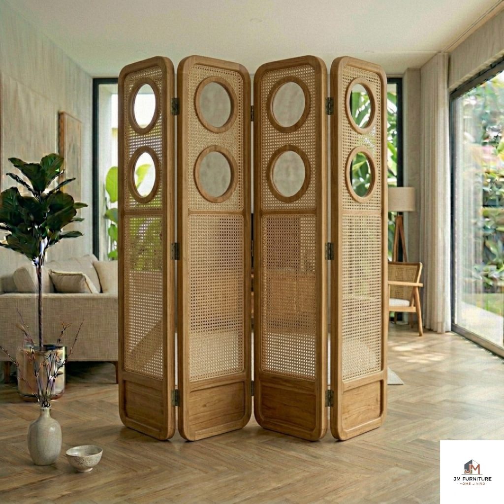 Cane Canopy room divider