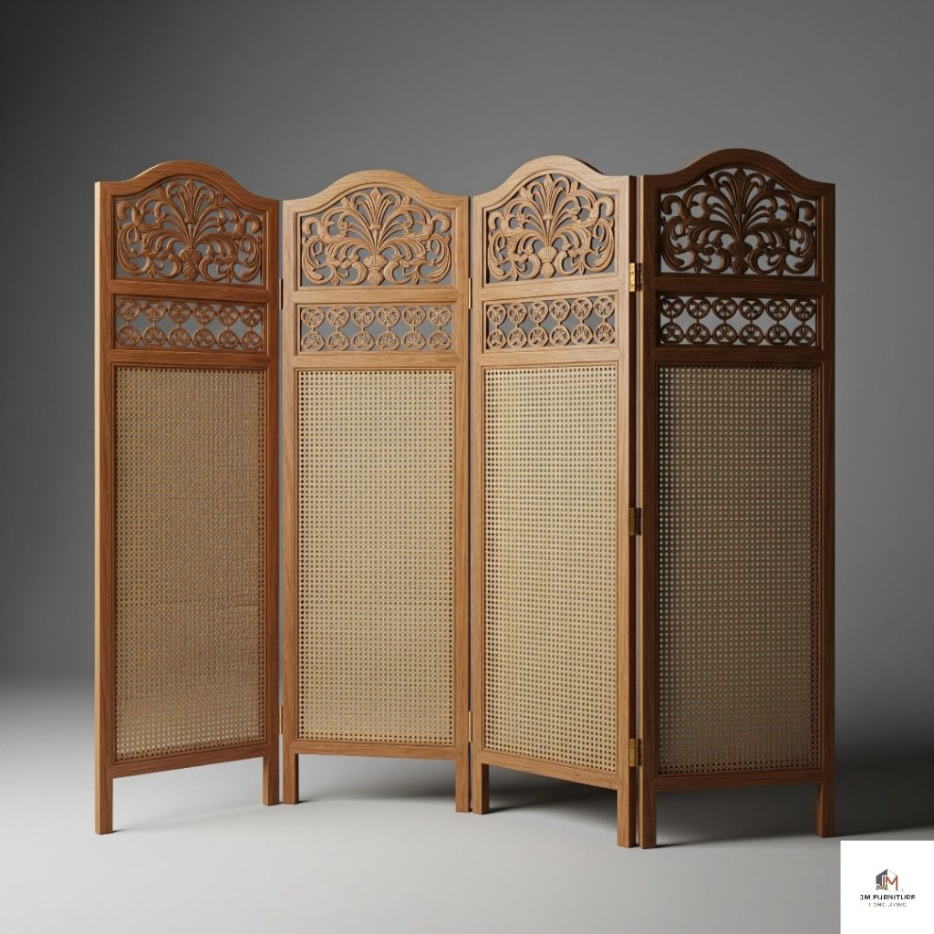 floral room divider
