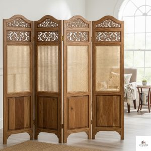 carved majesty room divider