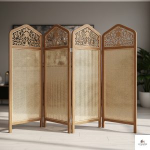 arched ethno room divider